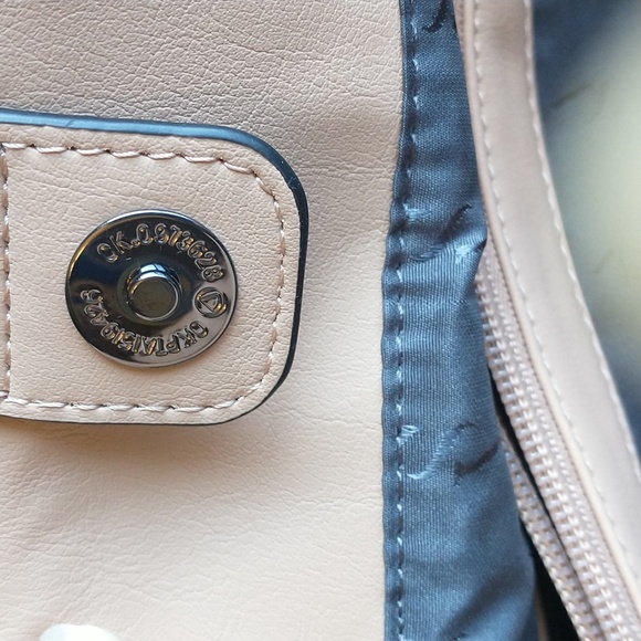 NWT Vera Wang Lavey Raddix Tote Bag Country Beige - Picture 6 of 6